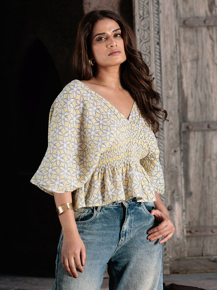 Avya Yellow Top